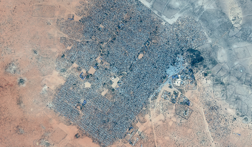 The Dagahaley refugee camp in Kenya. Here live people from Somalia, Ethiopia, Southern Sudan, Democratic Republic of Congo, Buruduni, Eritre, Uganda and Sudan (founded in 1992)