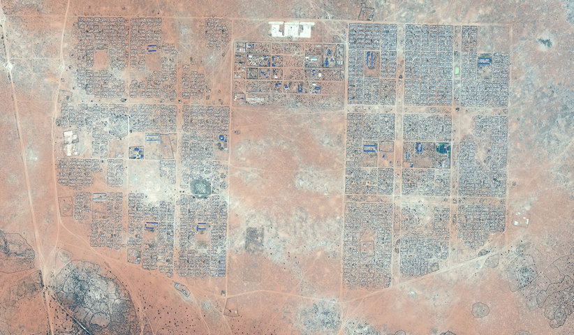 The Ifo 2 refugee camp in Kenya. People from Somalia, Ethiopia, Burundi, Urganda, Sudan and other countries live here (founded in 2011)